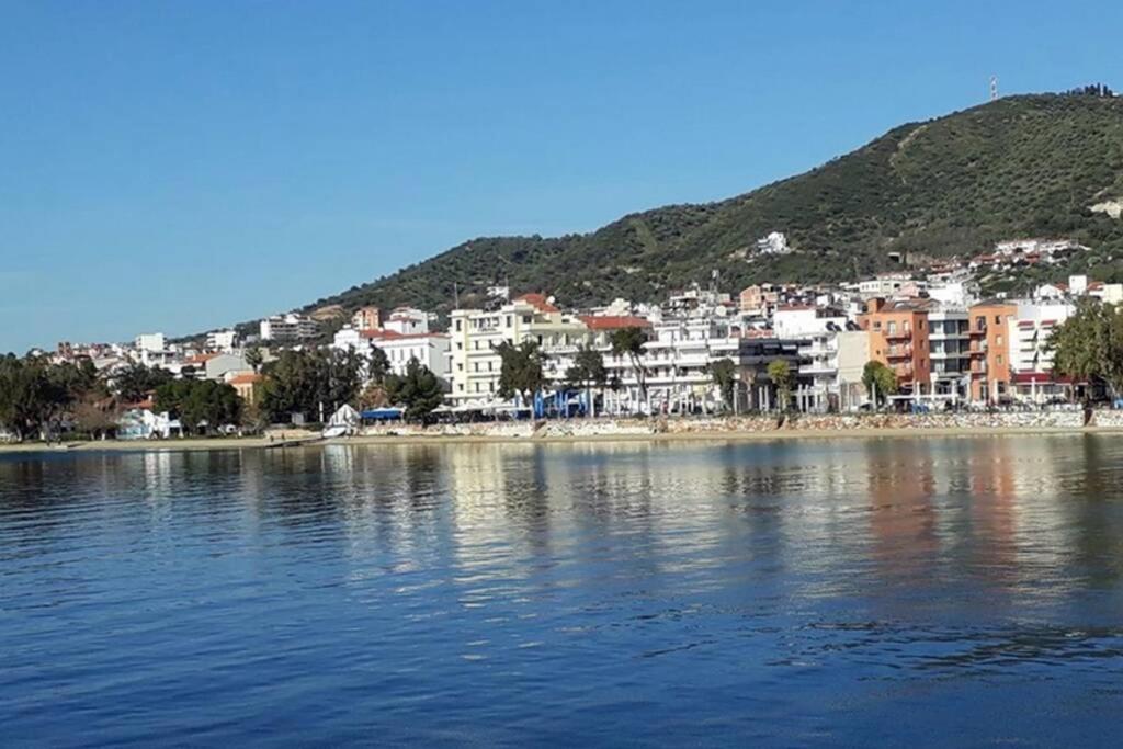 Amazing Sea View-Neos Pyrgos Beach -Evoia Greece Néos Pírgos Buitenkant foto